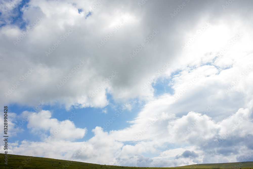 cloudy nature weather. summer sky background