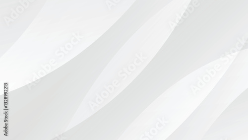 white background with abstract modern shape decoration