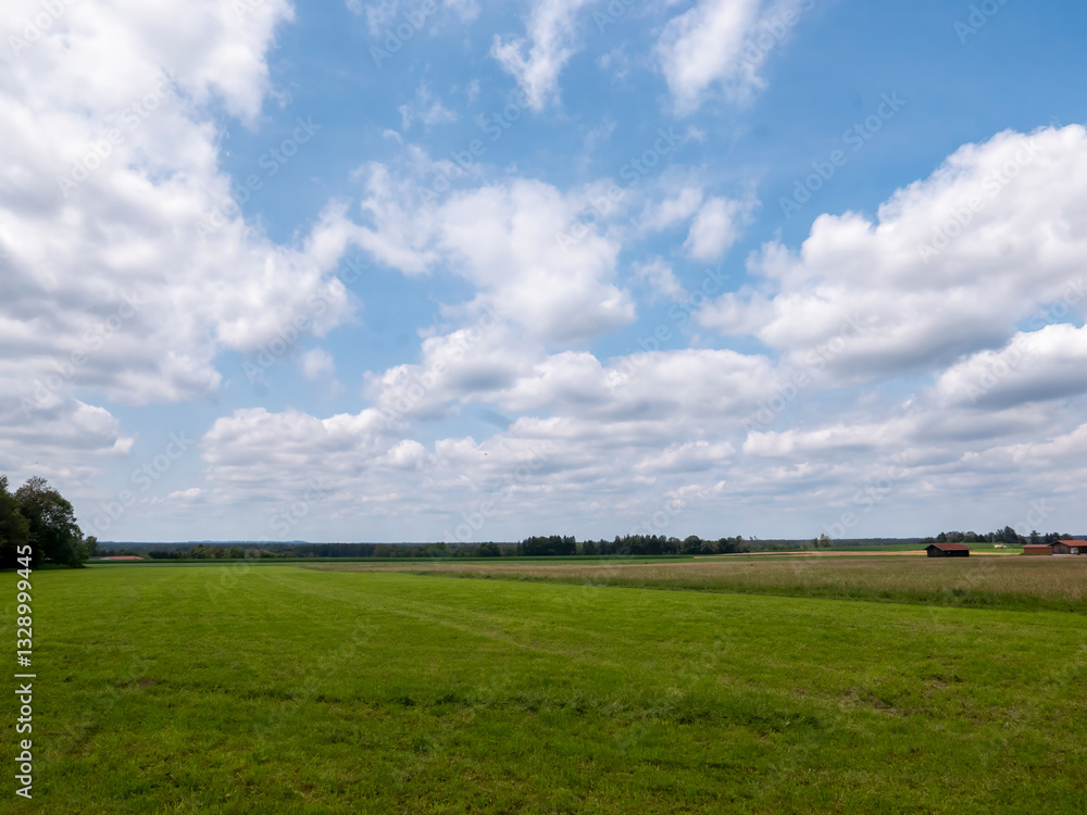 Beautiful landscape in the foothills of the Bavarian Alps. Beautiful landscape in the foothills of the Bavarian Alps.