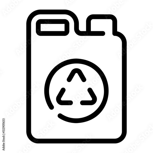 jerrycan line icon