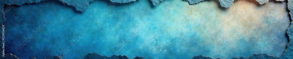 Aged paper texture, deep blue border fades to light center, border, blue Aged paper texture, deep blue border fades to light center, border, blue