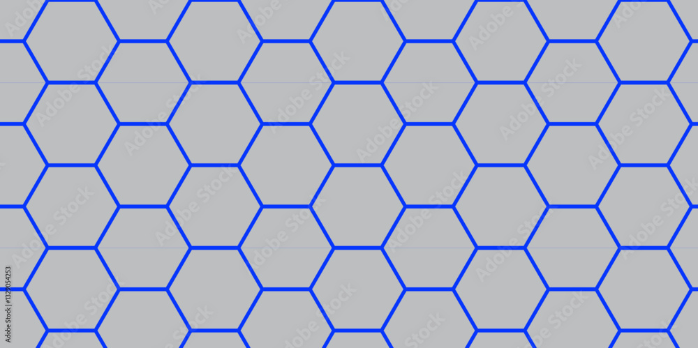 Modern Hexagonal Grid with colourful Outlines. Futuristic colourful Honeycomb Pattern on Light Background. Hexagon. Vector. Modern Hexagonal Grid with colourful Outlines. Futuristic colourful Honeycomb Pattern on Light Background. Hexagon. Vector.