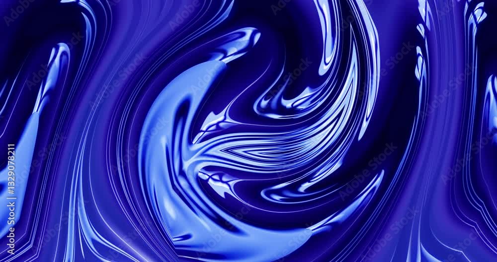 Abstract Blue Liquid Swirl Animation with Seamless Looping. 3D Fluid Motion, Hypnotic Glossy Swirls, High-Resolution Dynamic Visuals for Futuristic Design, Tech, and Aesthetic Digital Art Backgrounds Abstract Blue Liquid Swirl Animation with Seamless Looping. 3D Fluid Motion, Hypnotic Glossy Swirls, High-Resolution Dynamic Visuals for Futuristic Design, Tech, and Aesthetic Digital Art Backgrounds