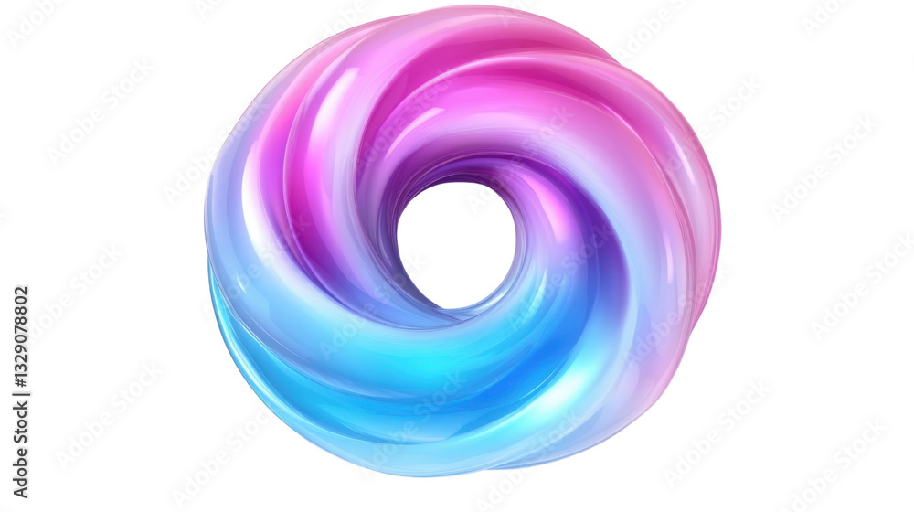 blue with gradient spiral fluid holographic isolated on white background blue with gradient spiral fluid holographic isolated on white background