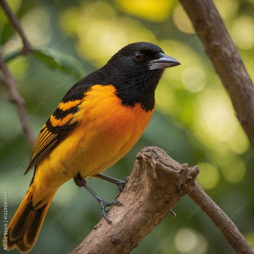 Fototapeta premium red winged blackbird