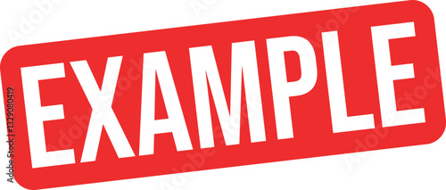 Example rubber stamp. vector illustration