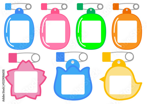 ネームプレイト■キッズの名札セット