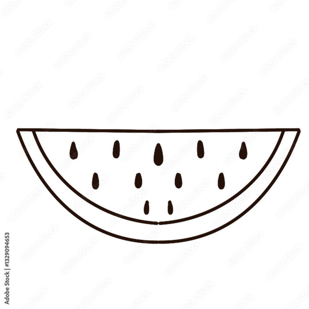 isolated watermelon vector illustration isolated watermelon vector illustration