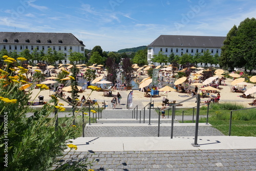 Obraz na płótnie Blücherplatz im Sauerlandpark Hemer w salonie