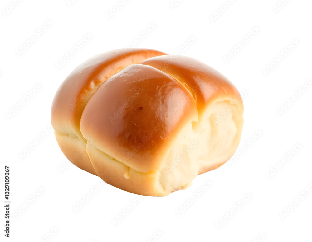Bread roll isolated on transparent background Bread roll isolated on transparent background