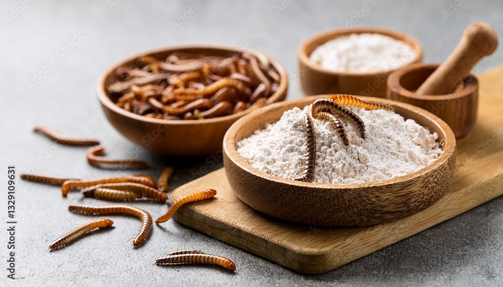 Fototapeta premium bowl of oatmeal with cinnamon