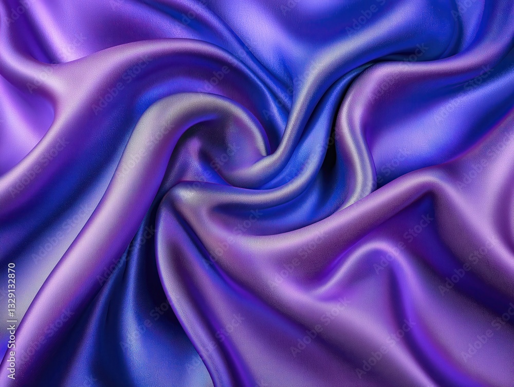 Obraz premium Realistic folded silk fabric