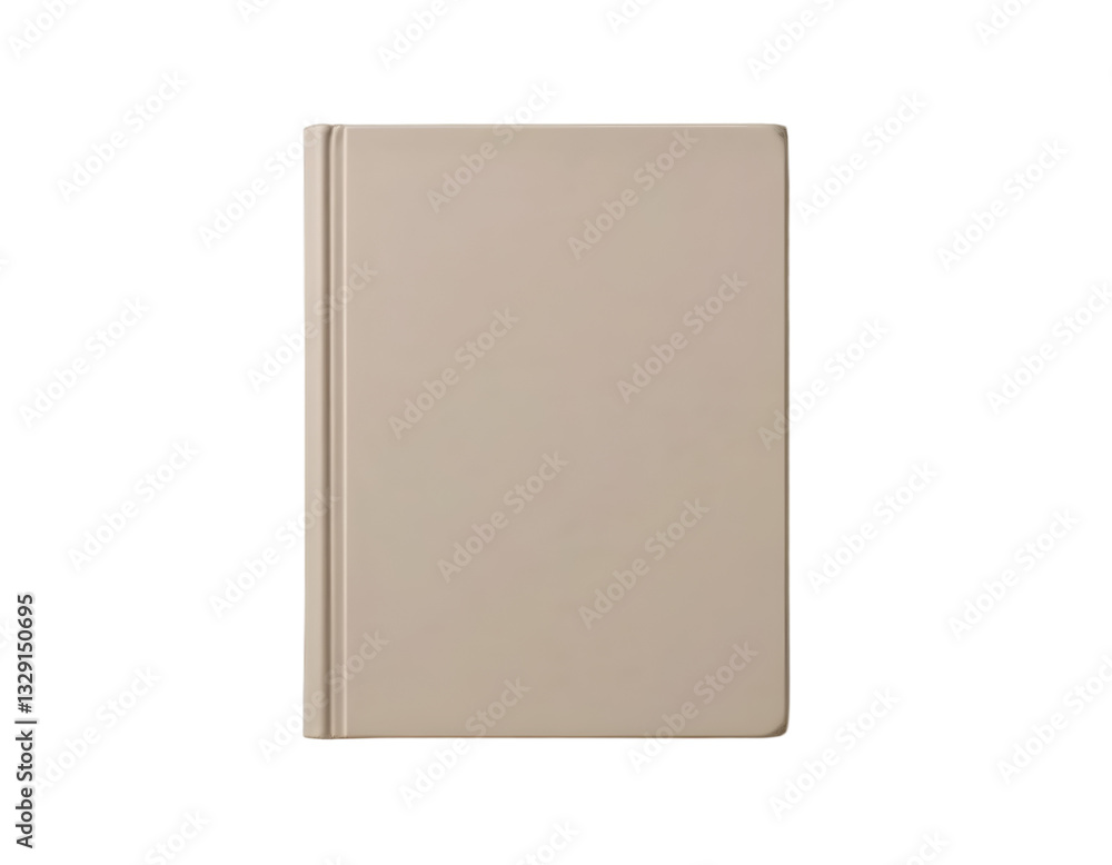 Blank book mockup isolated on transparent background Blank book mockup isolated on transparent background