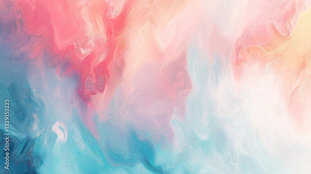 Dreamy pastel cloudscape Dreamy pastel cloudscape