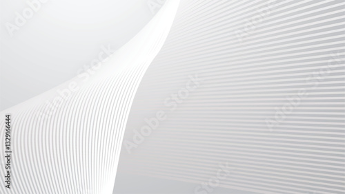 Grey abstract background with stripes line for backdrop or presentation
