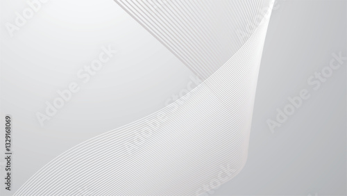 Grey abstract background with stripes line for backdrop or presentation