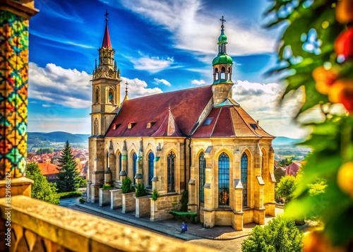 Cluj Napoca Church: High-Resolution Photo of Historic Romanian Architecture photo