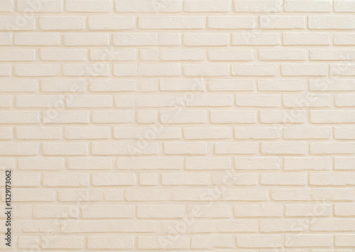 アイボリーのレンガの背景テクスチャ