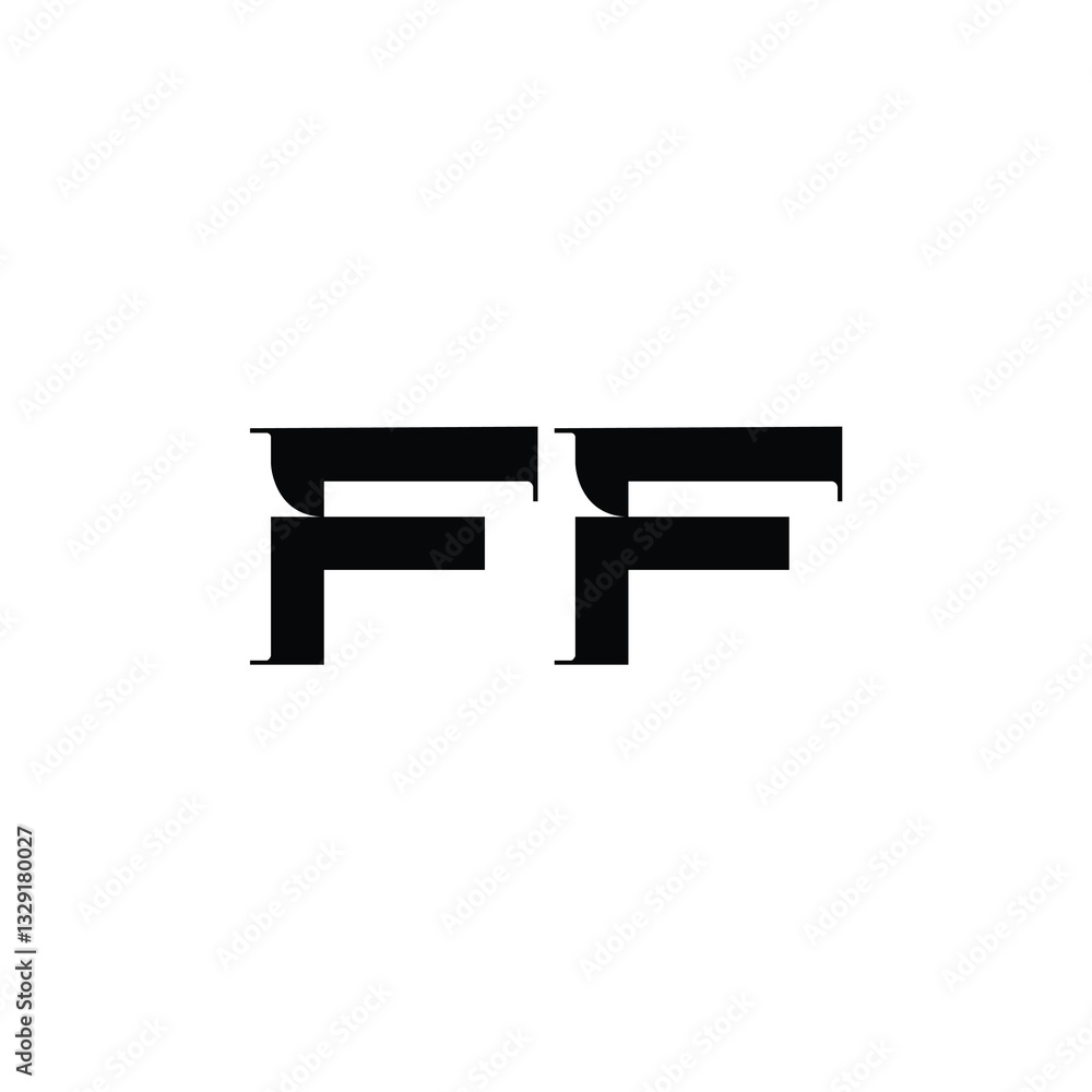 FF monogram logo design letter text name symbol monochrome logotype alphabet character simple logo FF monogram logo design letter text name symbol monochrome logotype alphabet character simple logo