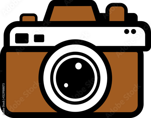 efficient digital gadget camera design vector image