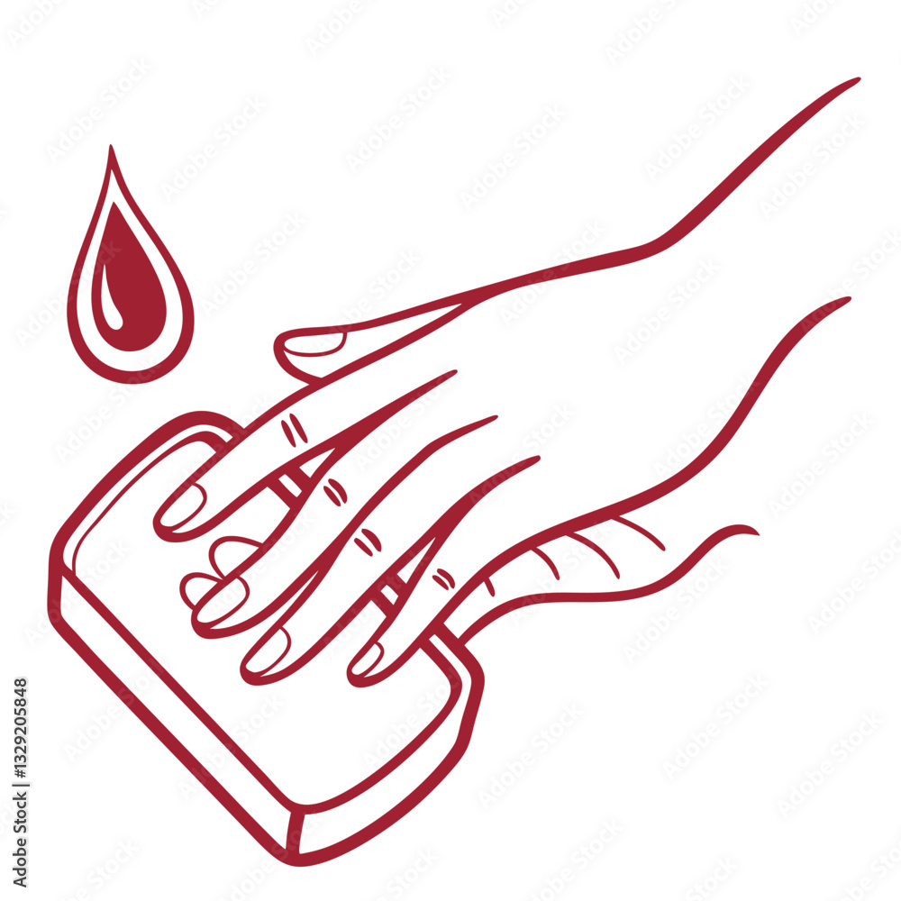 Hand Washing with Liquid Soap Icon – Vector Illustration for Hygiene, Health, and Safety, Liquid Soap Icon, Hand Wash Vector, Hygiene Symbol Design
Hand Washing with Liquid Soap Icon – Vector Illustration for Hygiene, Health, and Safety, Liquid Soap Icon, Hand Wash Vector, Hygiene Symbol Design