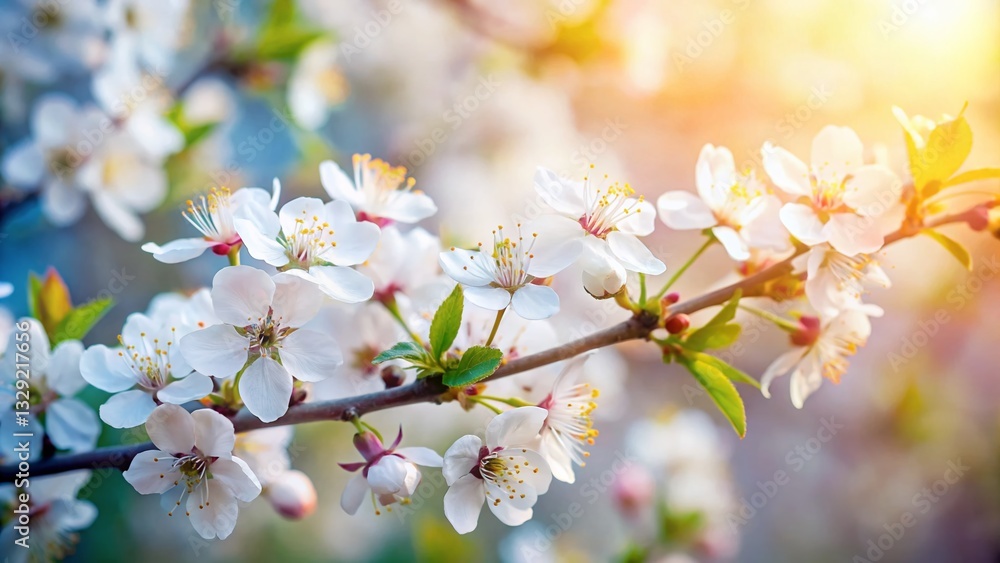 Delicate White Flowers in Soft Natural Light - Candid Spring Bloom Photography Delicate White Flowers in Soft Natural Light - Candid Spring Bloom Photography