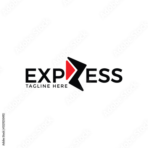 express logo modern minimalist