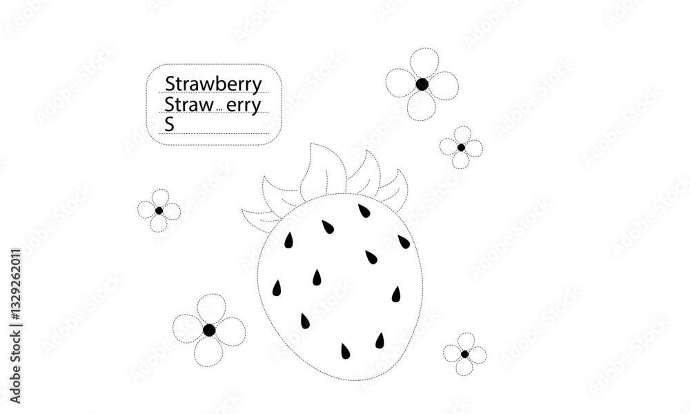 Naklejka premium vector illustration of a ladybug ABC Connect the Dots Coloring Pages Fun Educational Printable Activity for Kids
