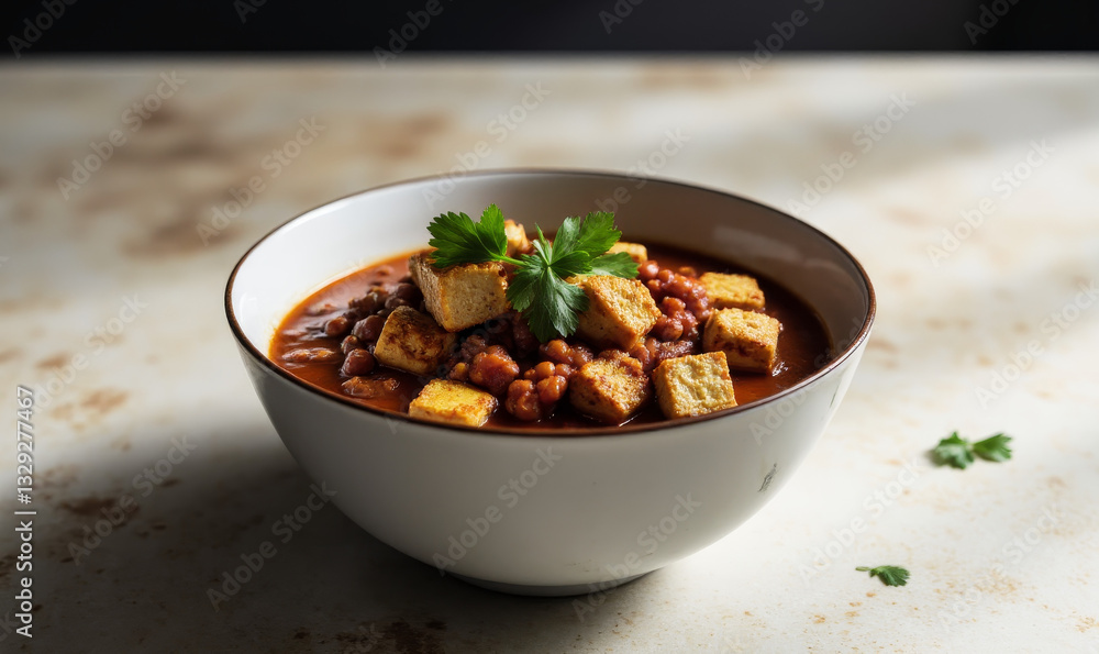 Fototapeta premium Tofu Chili