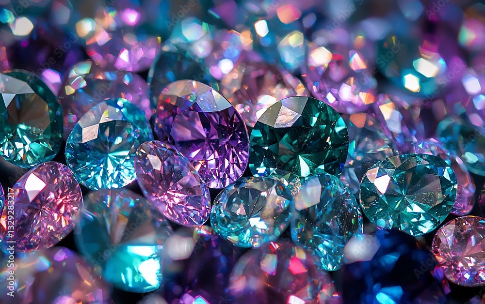 Colorful gemstones close-up. Colorful gemstones close-up.