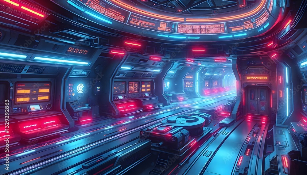 Hyper-tech Sci-Fi world futuristic background Hyper-tech Sci-Fi world futuristic background