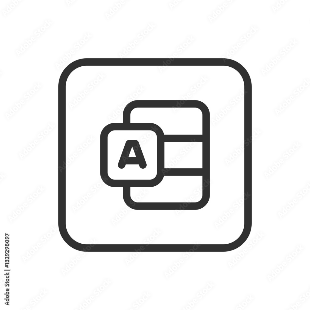 Access File Document Icon - Modern Simple Flat Vector for Web and Mobile Access File Document Icon - Modern Simple Flat Vector for Web and Mobile