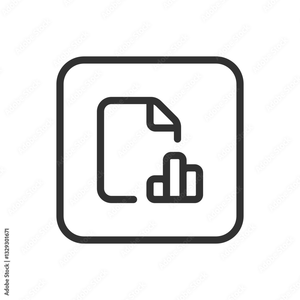 Chart Document File Icon - Modern Simple Flat Vector for Web and Mobile Chart Document File Icon - Modern Simple Flat Vector for Web and Mobile
