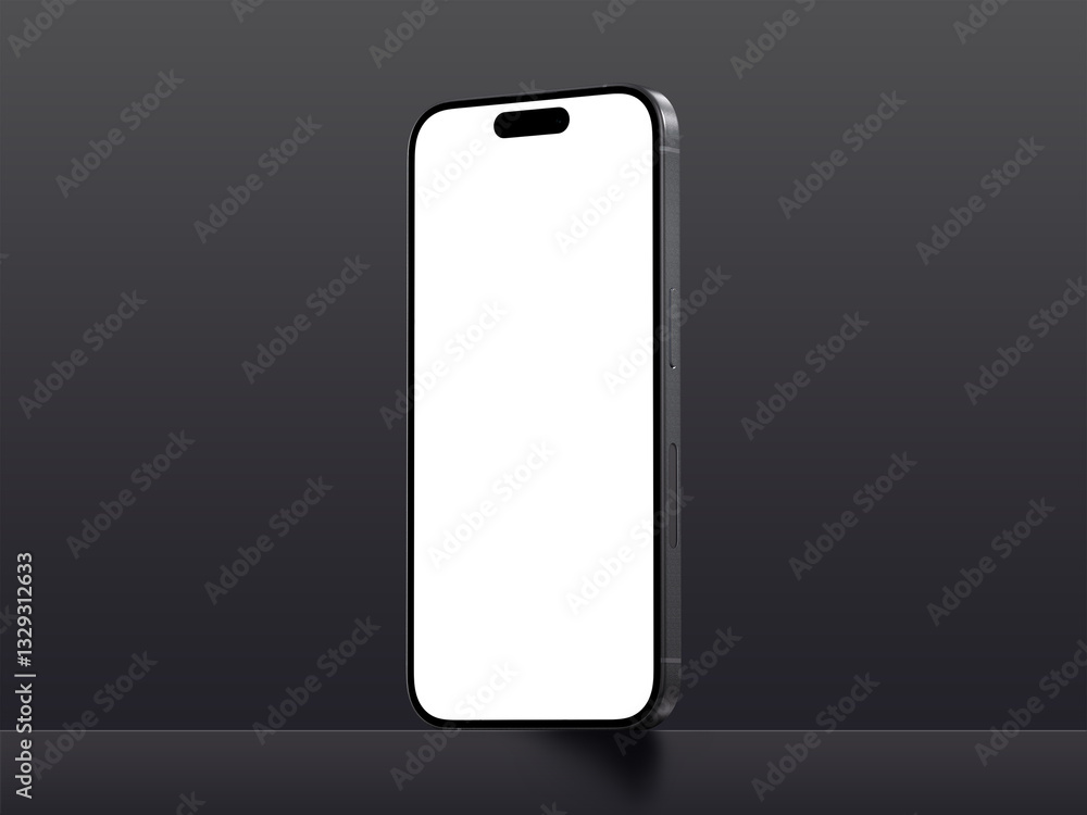 High quality realistic 3d render smartphone App promo ui ux screen mockup with transparent PNG High quality realistic 3d render smartphone App promo ui ux screen mockup with transparent PNG