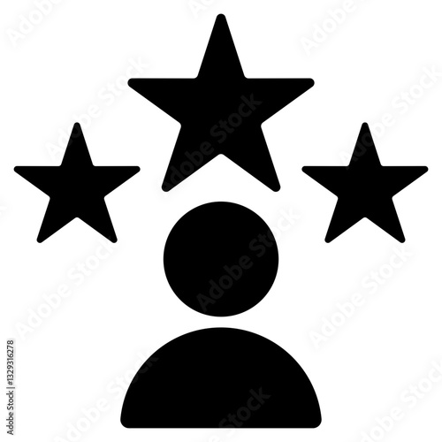 Customer Glyph Icon