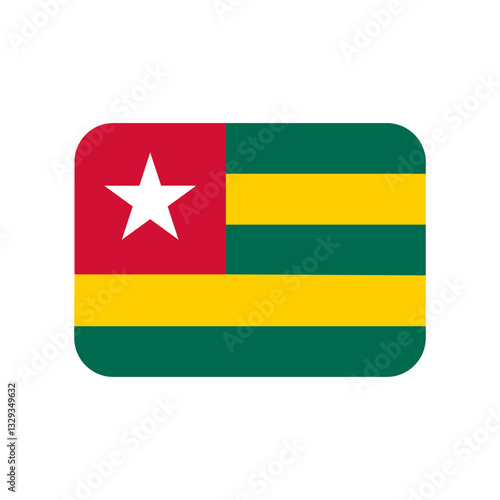 Free Download Flag of Togo - GFXLoad