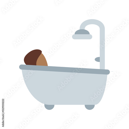 Person Taking Bath