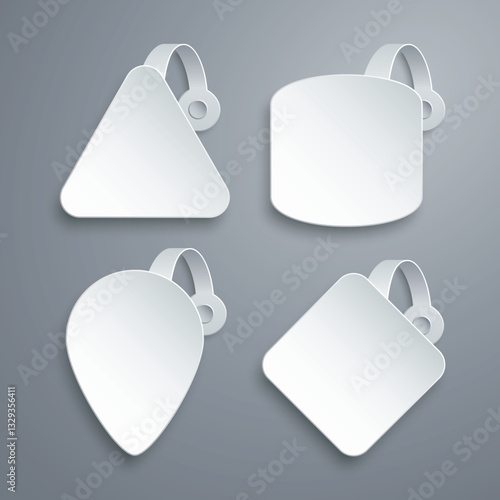 Vector wobbler templates set