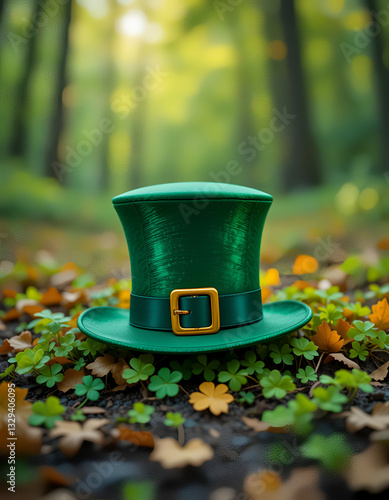 st patricks day greeting card background