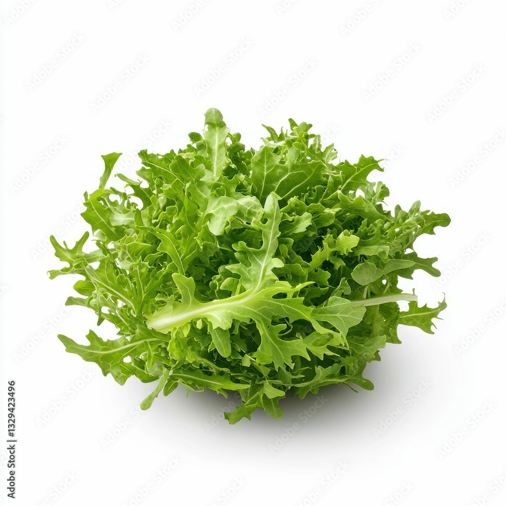 Obraz premium Fresh Frisee Lettuce Bunch