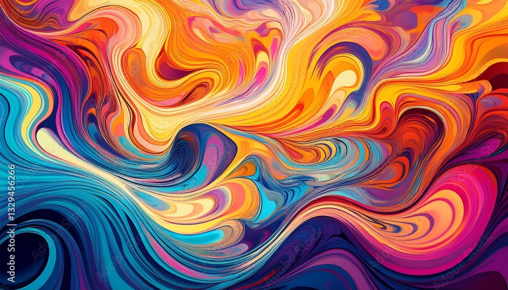 Irregular waves of color bending in strange patterns, creating a liquid-like movement that feels dynamic and fluid.
Irregular waves of color bending in strange patterns, creating a liquid-like movement that feels dynamic and fluid.