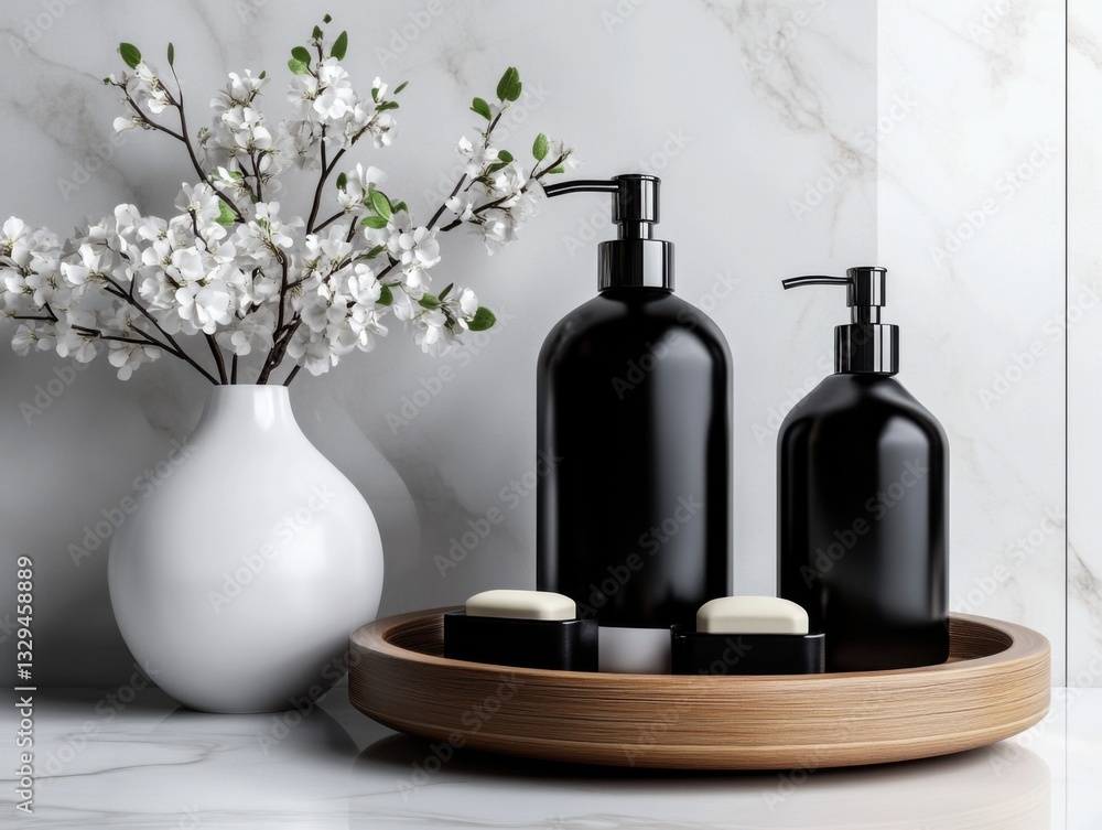 A beautifully designed product placement with neutral tones, soft natural light, subtle decorations, clean white surface, elegant and modern, ultra-detailed A beautifully designed product placement with neutral tones, soft natural light, subtle decorations, clean white surface, elegant and modern, ultra-detailed