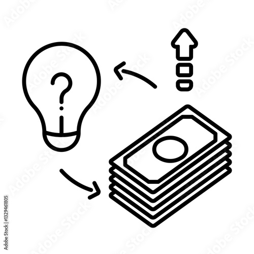 Financial planning vector illustration