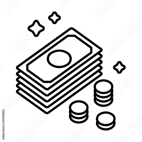Pile of Bonds and Coins