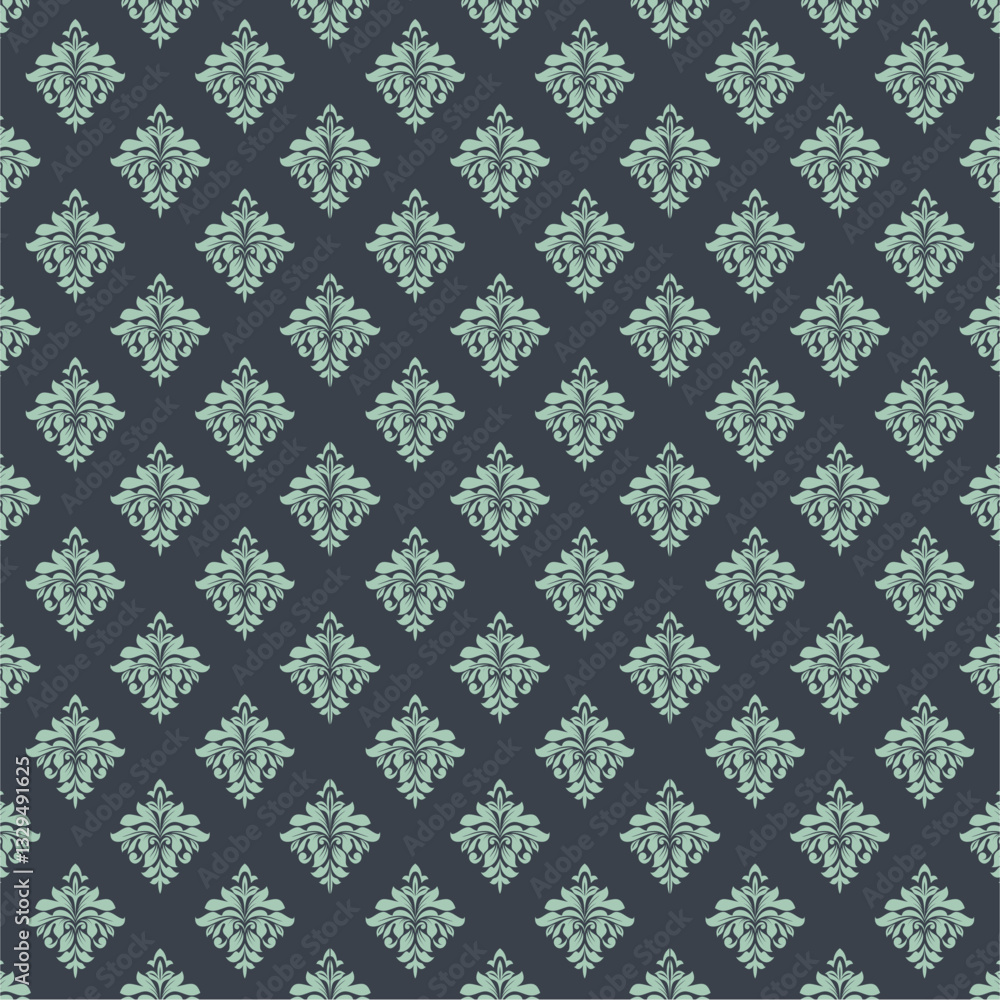 vector seamless pattern with flowers vector seamless pattern with flowers