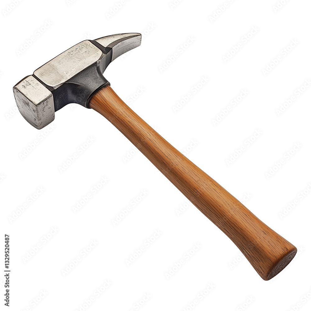 a realistic photo of a hammer with a wooden handle, transparent background, png a realistic photo of a hammer with a wooden handle, transparent background, png