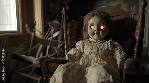 Creepy doll