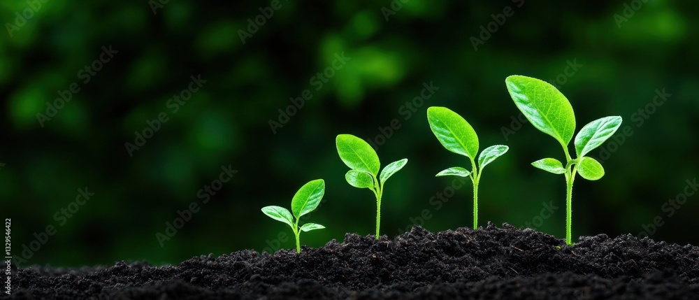 Growth, Progress, and Development: A Visual Representation of Seedlings Growth, Progress, and Development: A Visual Representation of Seedlings