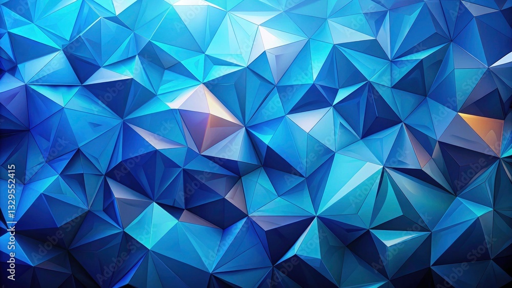 Abstract Blue Low Poly Triangle Background: Modern Tech Design, Geometric Shapes, Digital Innovation Abstract Blue Low Poly Triangle Background: Modern Tech Design, Geometric Shapes, Digital Innovation