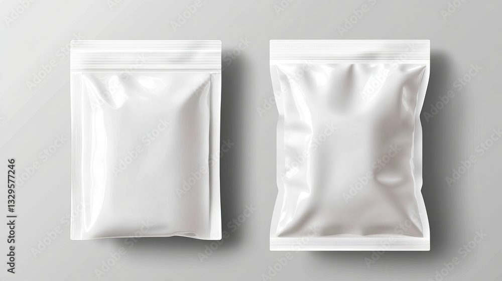 Wet wipes package mockup featuring a blank white plastic pouch with an open cap, presented in top and angled views. A 3D vector illustration of wet napkins on a transparent background Wet wipes package mockup featuring a blank white plastic pouch with an open cap, presented in top and angled views. A 3D vector illustration of wet napkins on a transparent background